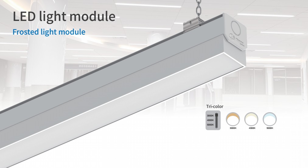 Linear trunking system from Toppo lighting